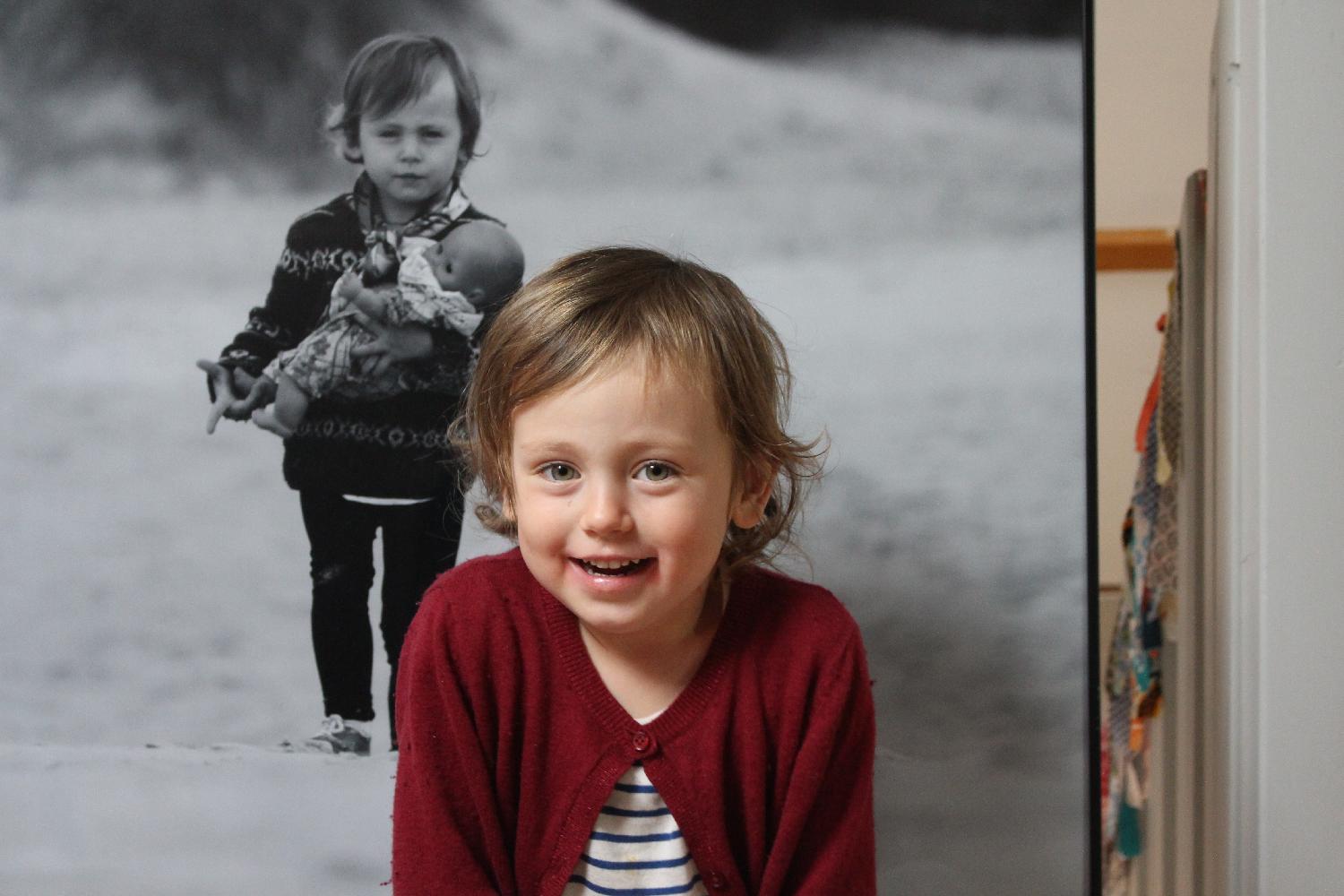 Leurs portraits en grand sur nos murs
