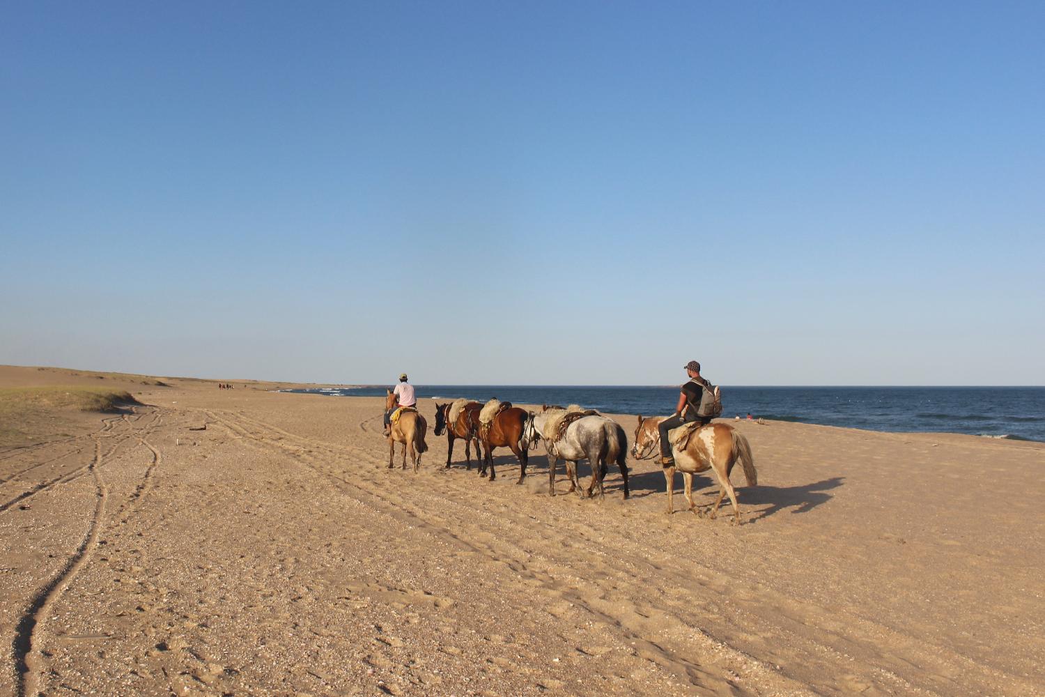 À cheval