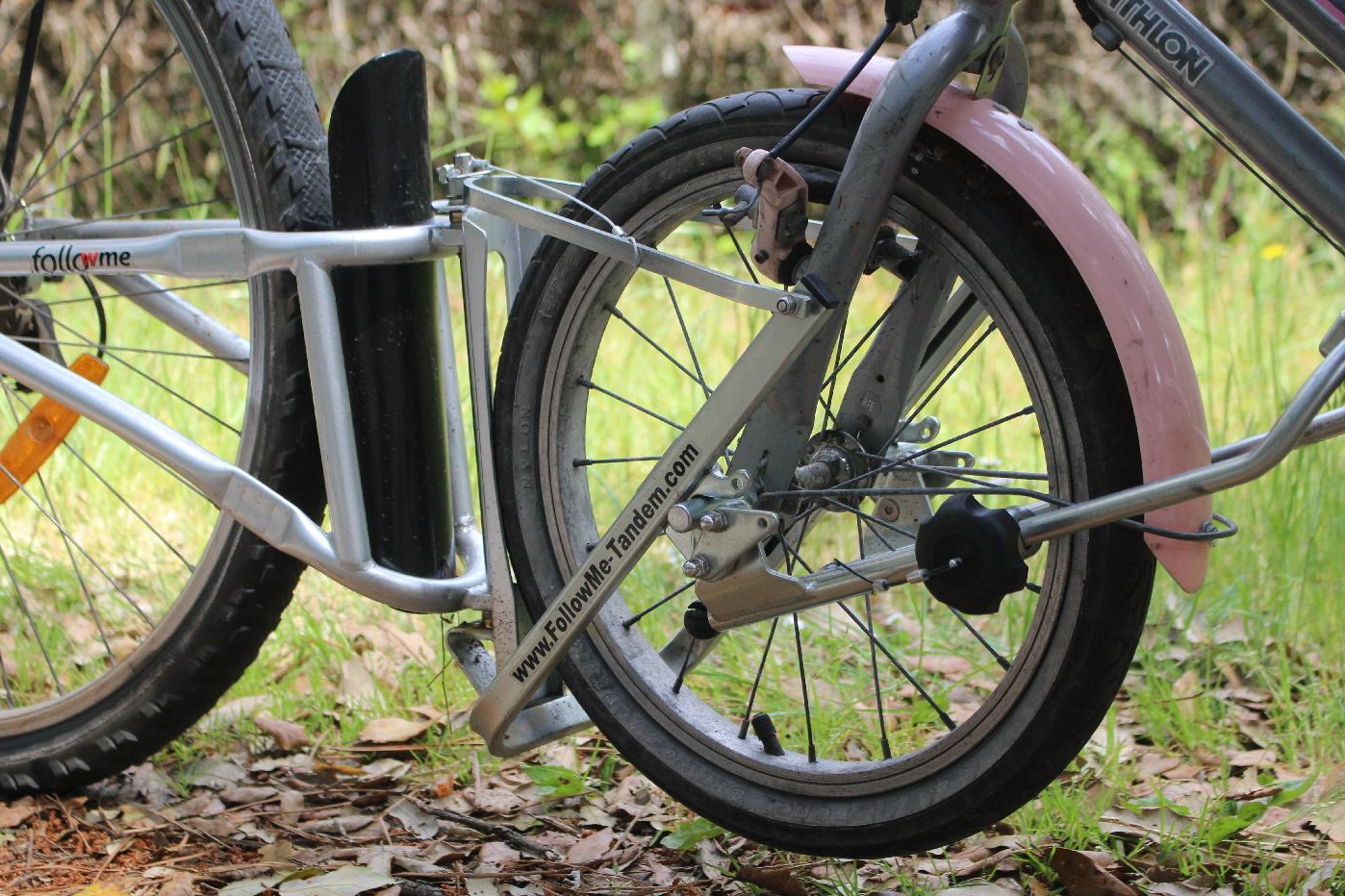 Le Followme, pratique pour tracter un vélo enfant !